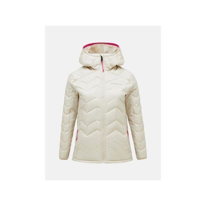 Moteriška striukė Peak Performance Elevate Liner Hood, smėlio