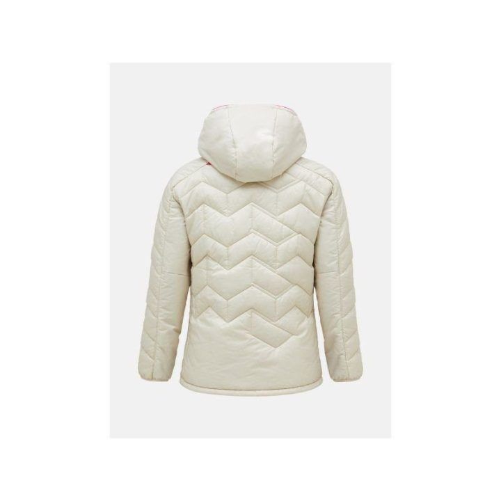 Moteriška striukė Peak Performance Elevate Liner Hood, smėlio