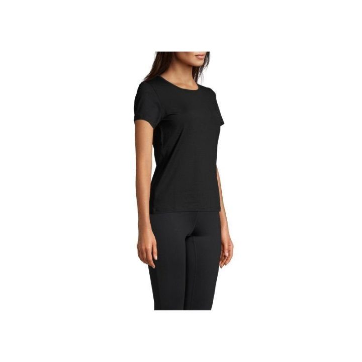 Marškinėliai su tinklo intarpais Casall Essential Mesh Detail, juodi