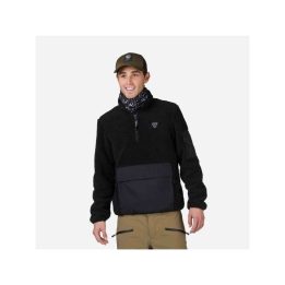 Vyriškas džemperis Rossignol Fleece Anorak, juodas