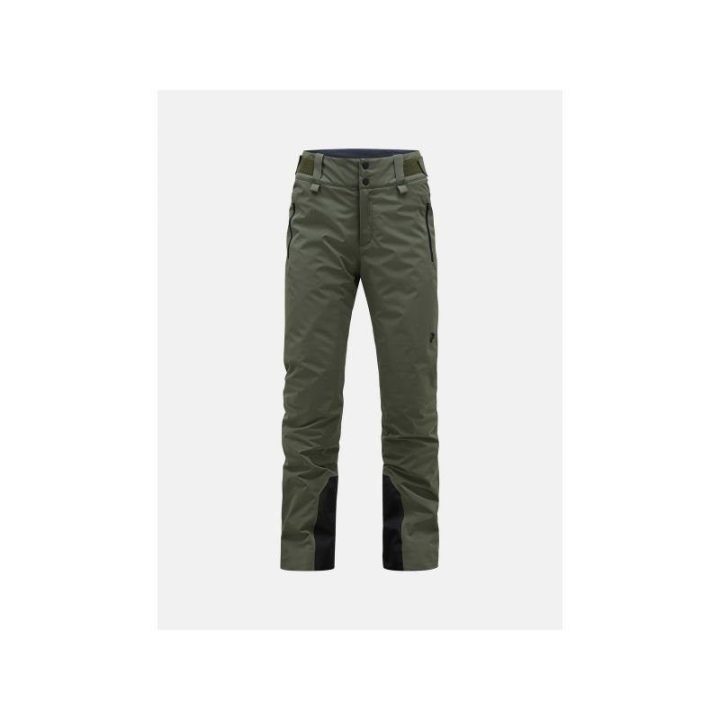 Moteriškos slidinėjimo kelnės Peak Performance Shred Pants, žalios