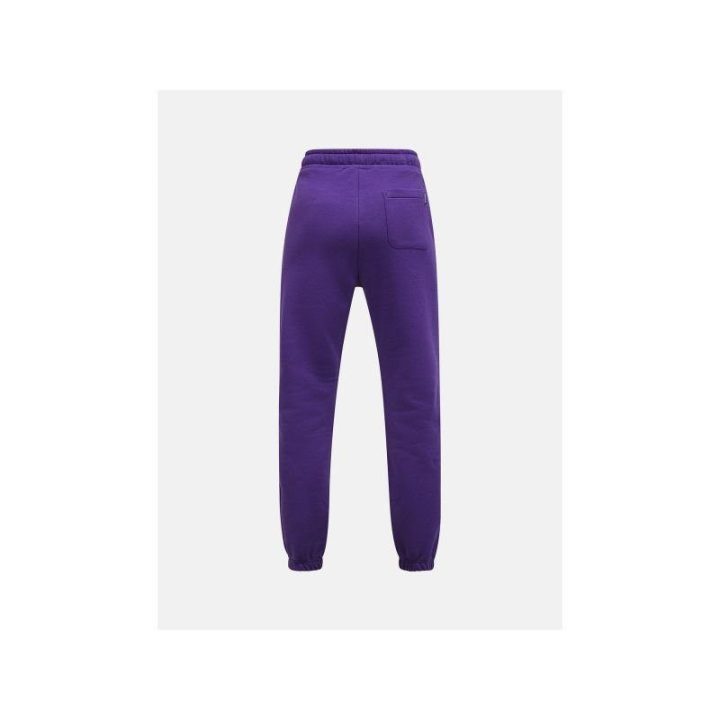 Moteriškos medvilninės sportinės kelnės Peak Performance, violetinės