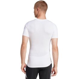 Vyriški kompresiniai marškinėliai adidas Techfit, balti