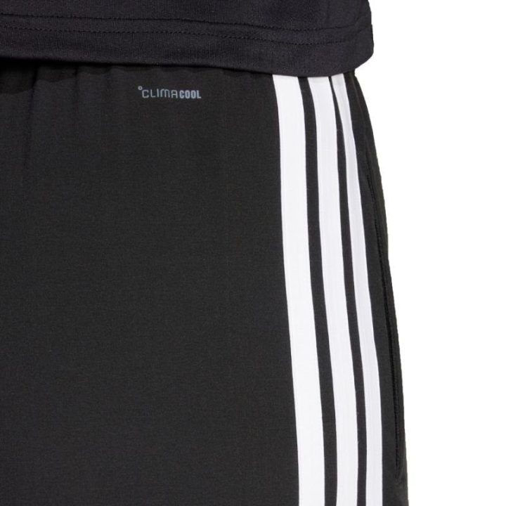 Moteriškos kelnės adidas Train Essentials 3-Stripes Woven, juodos