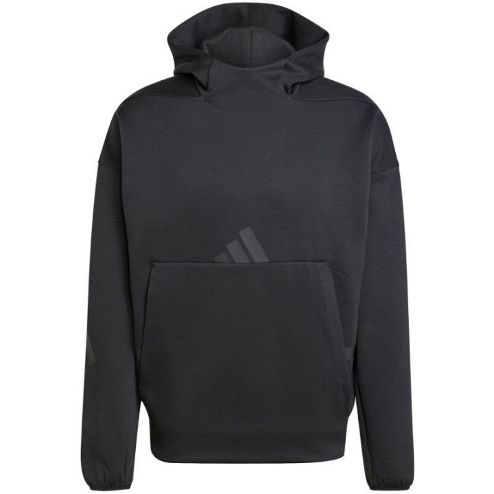 Vyriškas laisvo kirpimo džemperis su gobtuvu adidas Z.N.E., juodas