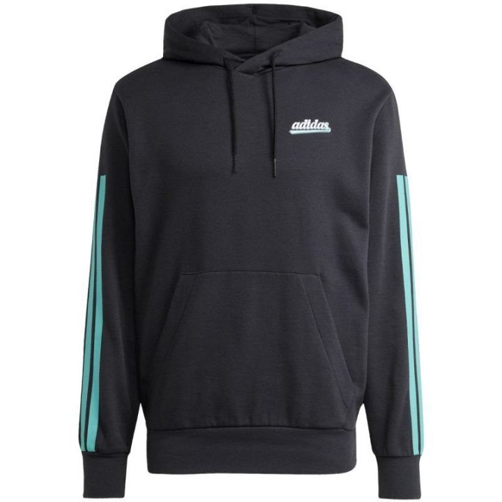 Vyriškas džemperis su gobtuvu adidas Color Script, juodas