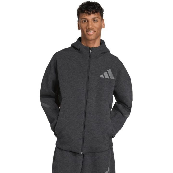 Vyriškas džemperis su gobtuvu adidas Z.N.E. PR FZ, juodas
