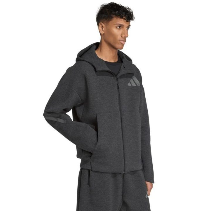Vyriškas džemperis su gobtuvu adidas Z.N.E. PR FZ, juodas