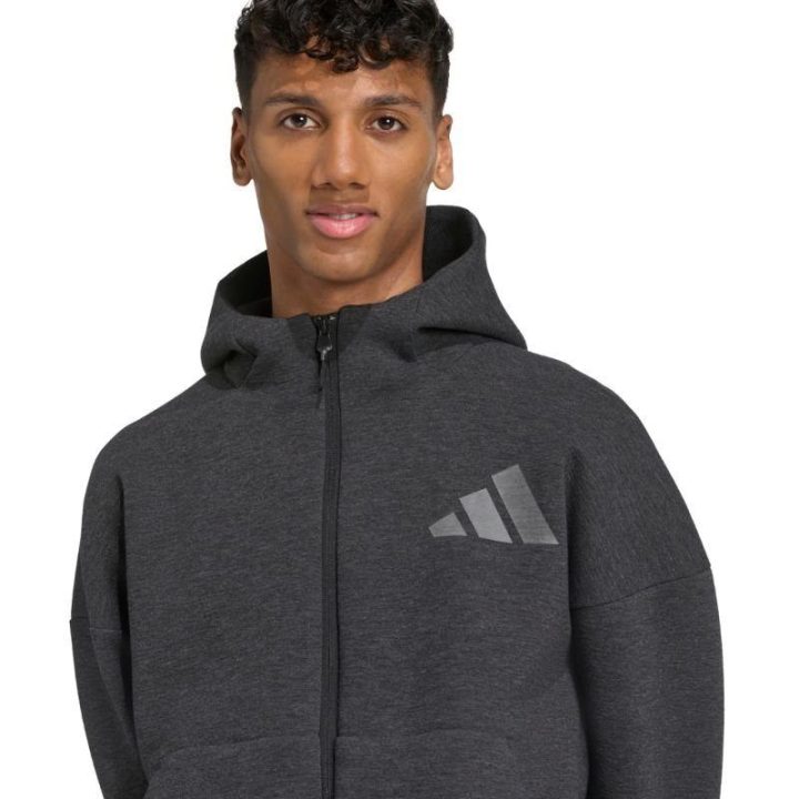 Vyriškas džemperis su gobtuvu adidas Z.N.E. PR FZ, juodas