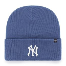 Žieminė kepurė ‘47 Yankees su atlenkiamu kraštu, mėlyna