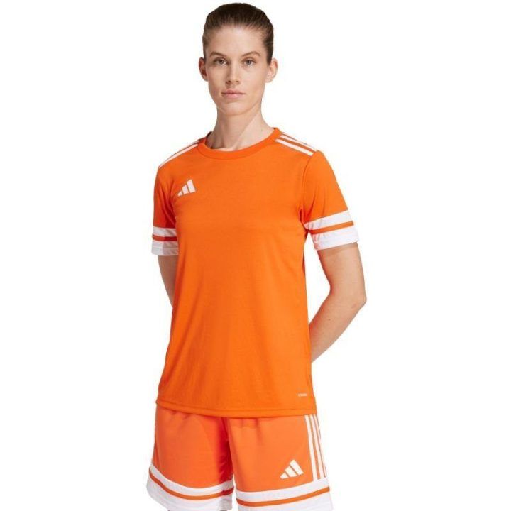 Moteriški prigludusio kirpimo marškinėliai adidas Squadra 25