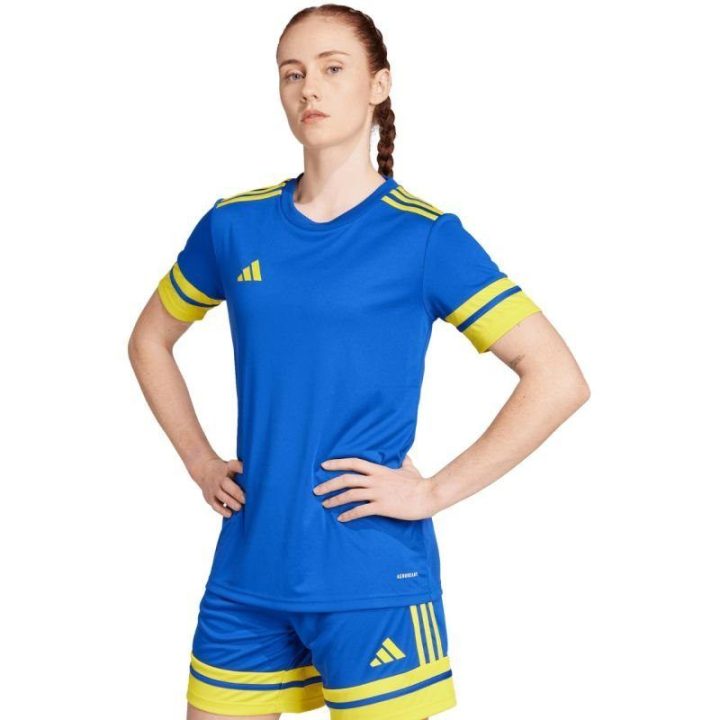Moteriški prigludusio kirpimo marškinėliai adidas Squadra 25, JN5409