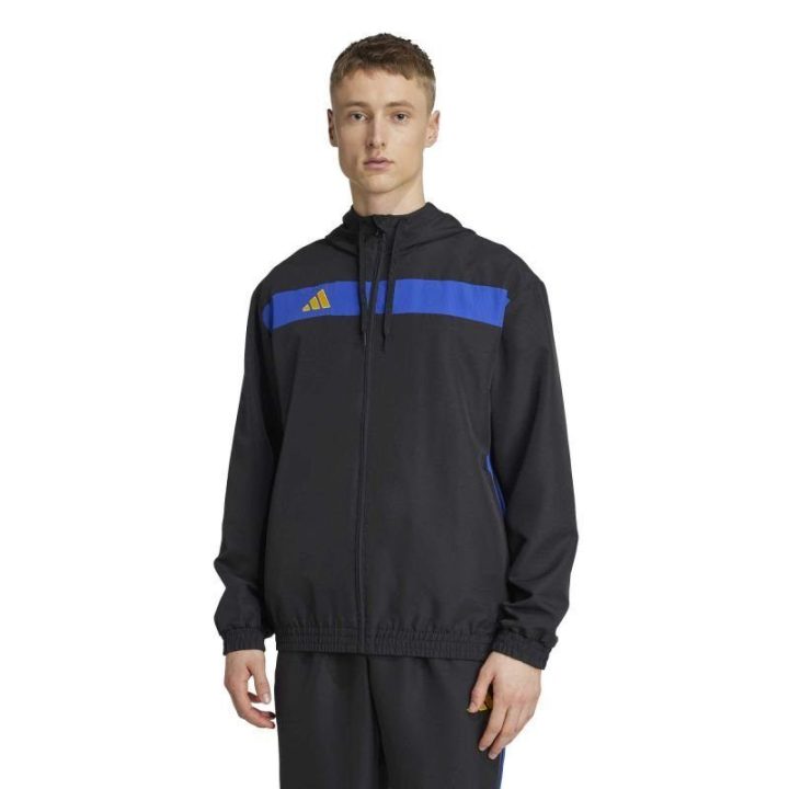 Džemperis su gobtuvu adidas Tiro Essentials Woven