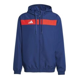 Moterų ir vyrų džemperis su gobtuvu adidas Tiro Essentials Woven