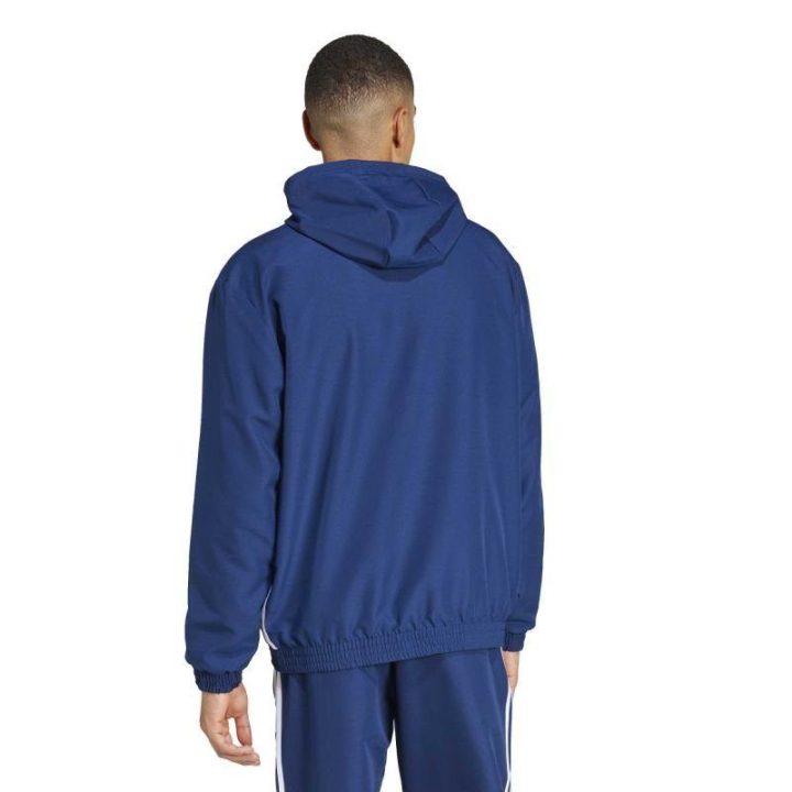 Moterų ir vyrų džemperis su gobtuvu adidas Tiro Essentials Woven