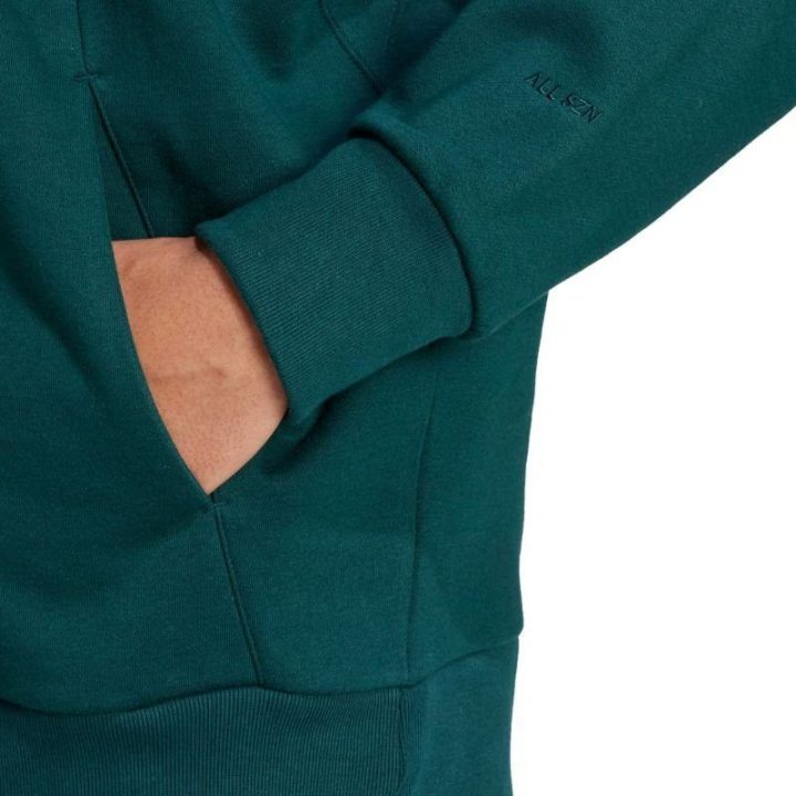 Vyriškas džemperis su viso ilgio užtrauktuku adidas ALL SZN, žalias