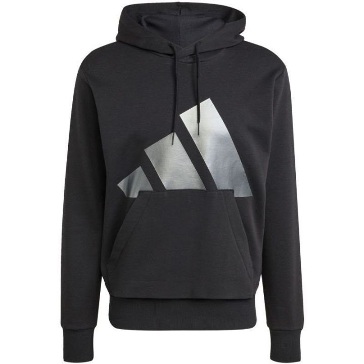 Vyriškas džemperis su gobtuvu adidas Holiday 3S, juodas