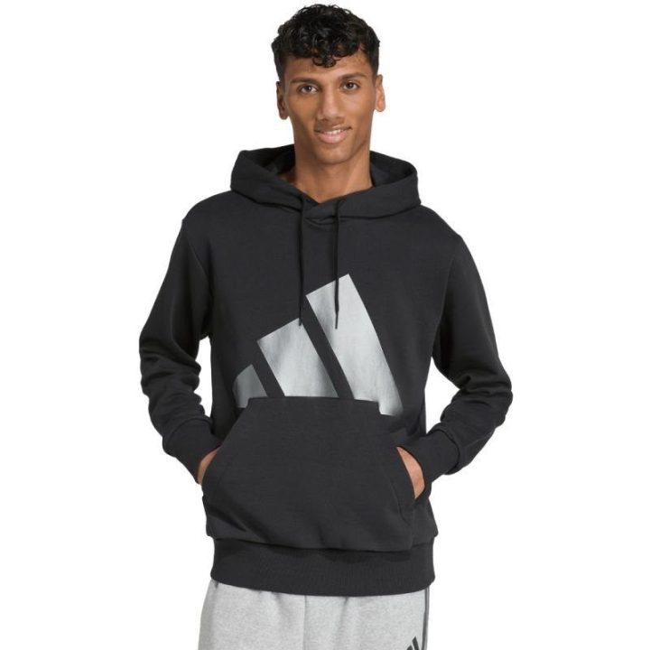 Vyriškas džemperis su gobtuvu adidas Holiday 3S, juodas