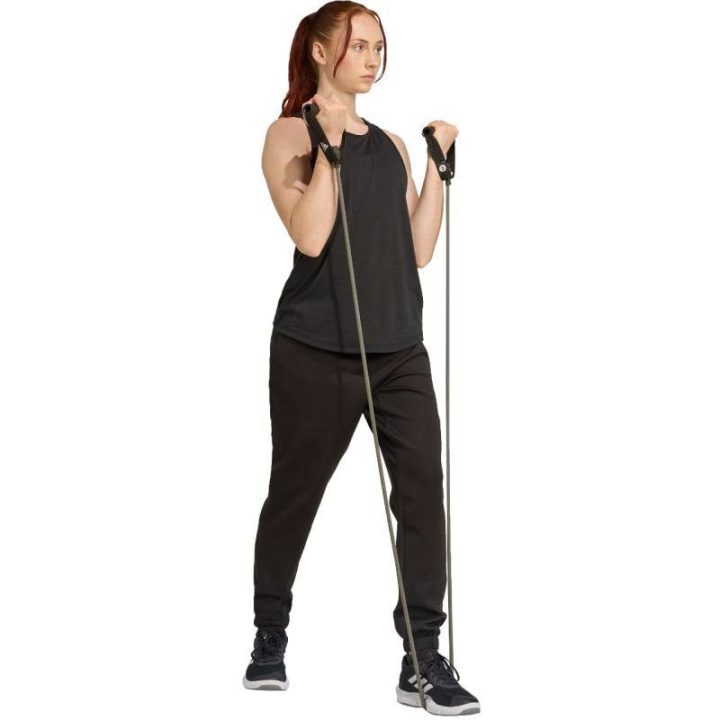 Moteriškos kelnės jogai adidas Yoga Essentials, juodos