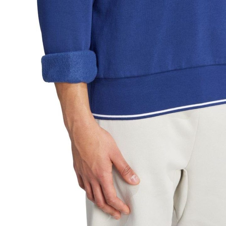 Vyriškas medvilninis džemperis adidas Collegiate Sweat, mėlynas