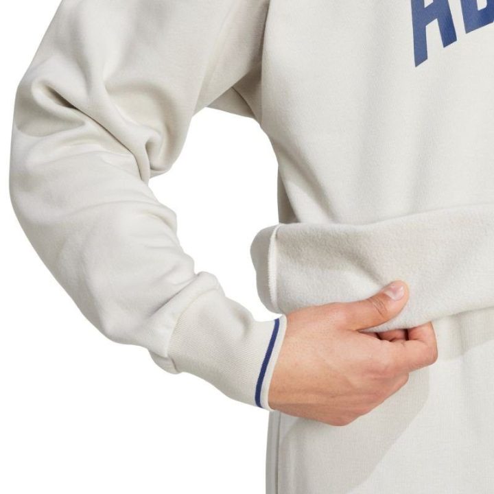 Vyriškas medvilninis džemperis adidas Collegiate Sweat, pilkas