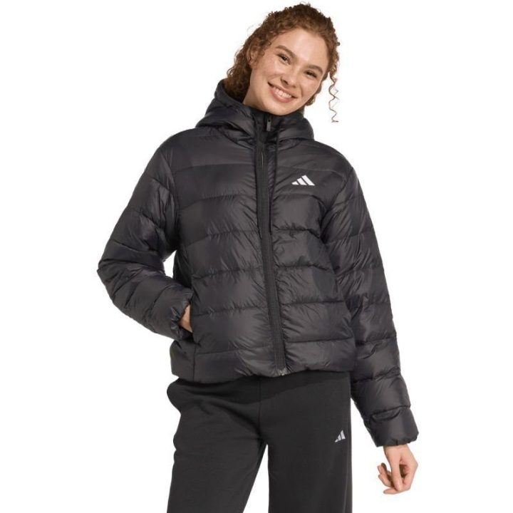 Moteriška pūkinė striukė adidas Essentials Climawarm, juoda