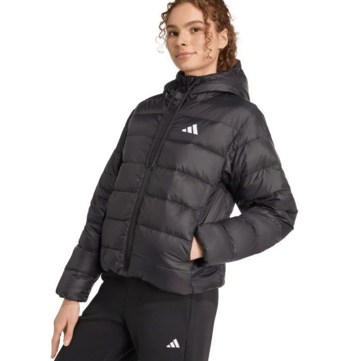 Moteriška pūkinė striukė adidas Essentials Climawarm, juoda