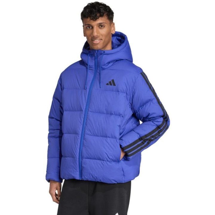 Vyriška pūkinė striukė adidas Ess 3S P D HD J, kobalto