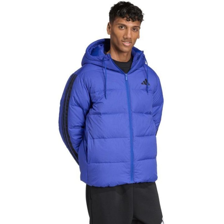 Vyriška pūkinė striukė adidas Ess 3S P D HD J, kobalto