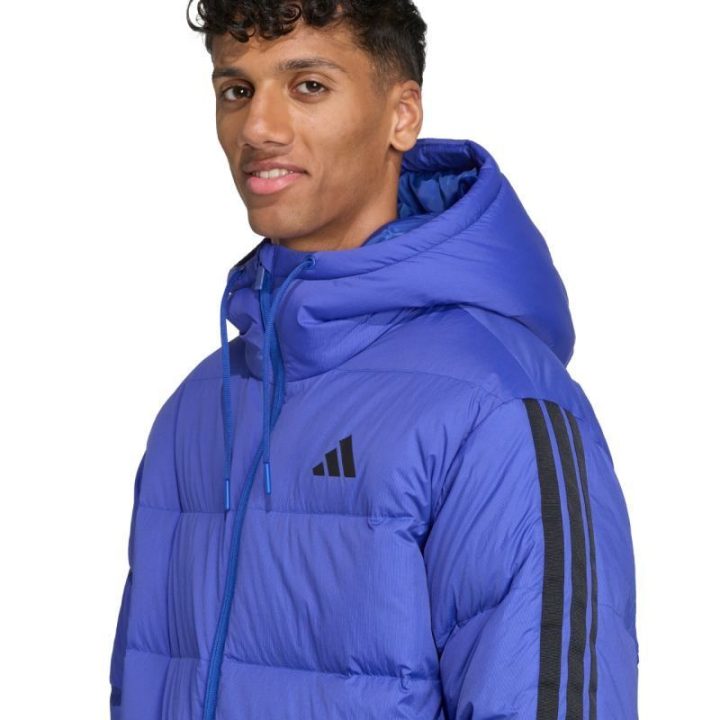 Vyriška pūkinė striukė adidas Ess 3S P D HD J, kobalto