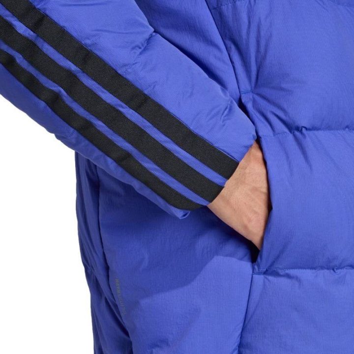 Vyriška pūkinė striukė adidas Ess 3S P D HD J, kobalto
