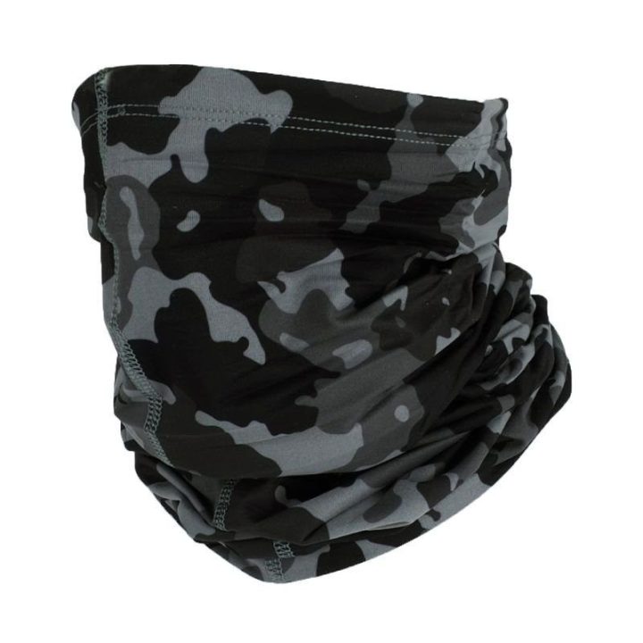 Šalikas-mova Nike Dri-FIT Wrap, juodos ir pilkos spalvos