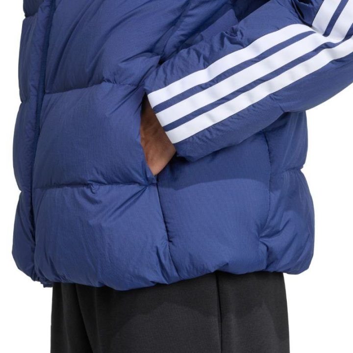 Vyriška pūkinė striukė adidas Ess 3S P D HD J, tamsiai mėlyna