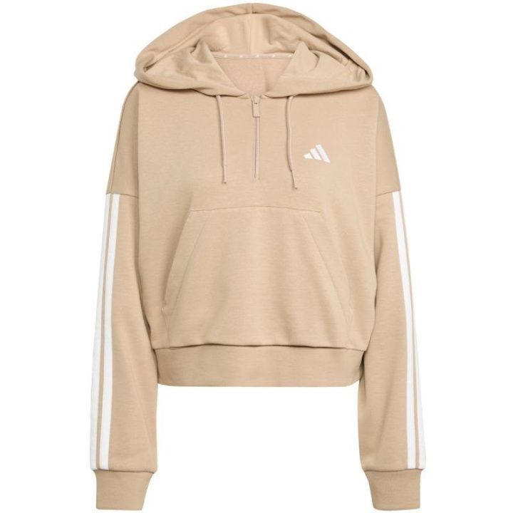 Moteriškas medvilninis džemperis adidas Essentials, smėlio