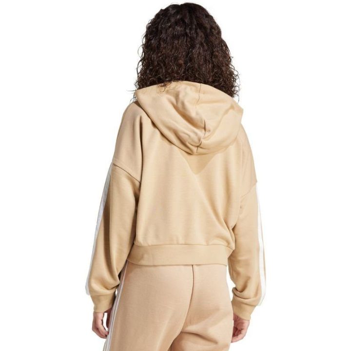 Moteriškas medvilninis džemperis adidas Essentials, smėlio