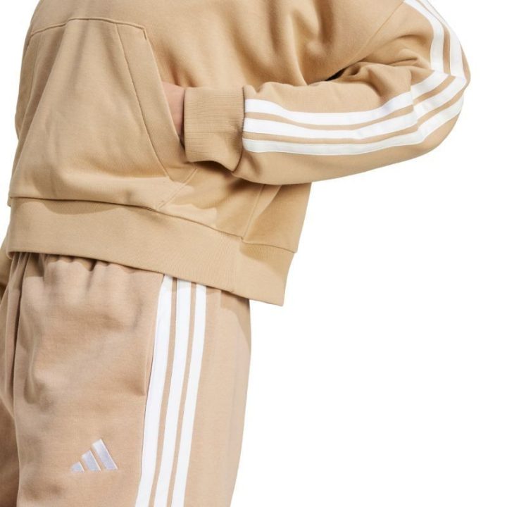 Moteriškas medvilninis džemperis adidas Essentials, smėlio