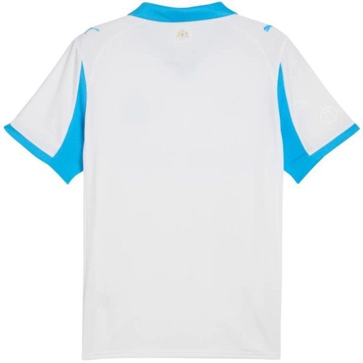 Vyriški futbolo marškinėliai Puma Olympique Marseille, balti