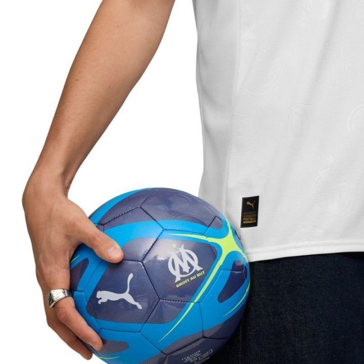 Vyriški futbolo marškinėliai Puma Olympique Marseille, balti