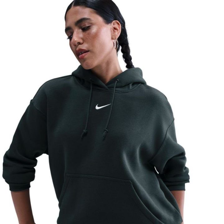 Moteriškas džemperis su gobtuvu Nike Phoenix Fleece, įprasto kirpimo
