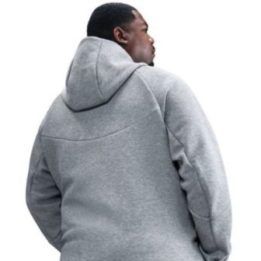 Vyriškas džemperis su gobtuvu ir užtrauktuku Nike Techfit Fleece