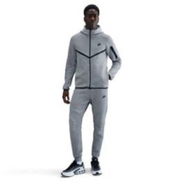 Vyriškos laisvo kirpimo sportinės kelnės Nike Techfit, pilkos