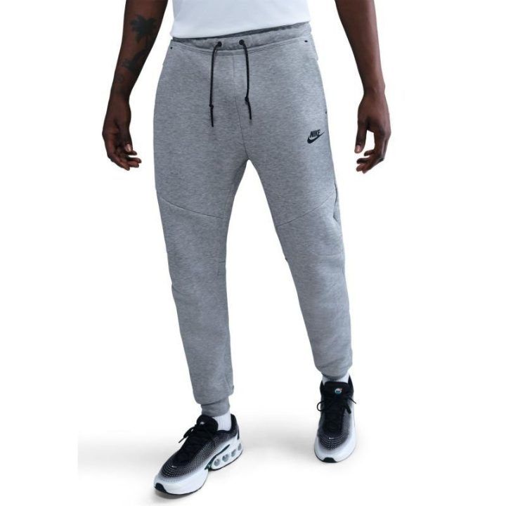Vyriškos laisvo kirpimo sportinės kelnės Nike Techfit, pilkos