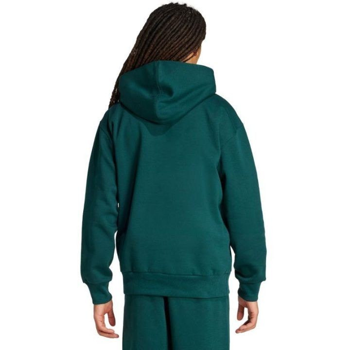 Vyriškas medvilninis džemperis su gobtuvu adidas ALL SZN, žalias