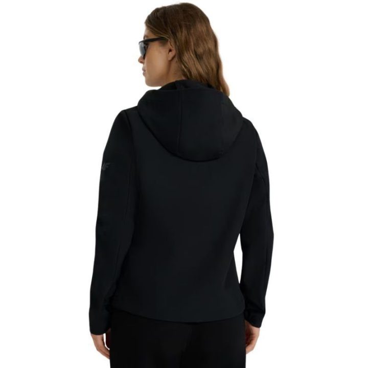 Moteriška softshell striukė 4F F359, juoda