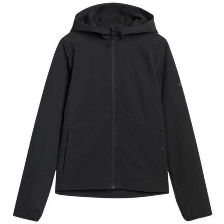 Moteriška softshell striukė 4F F359, juoda