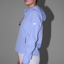 Moteriška softshell striukė 4F F359, mėlyna