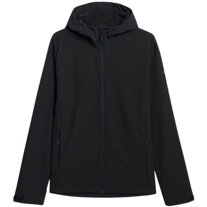 Vyriška softshell striukė 4F M362, juoda