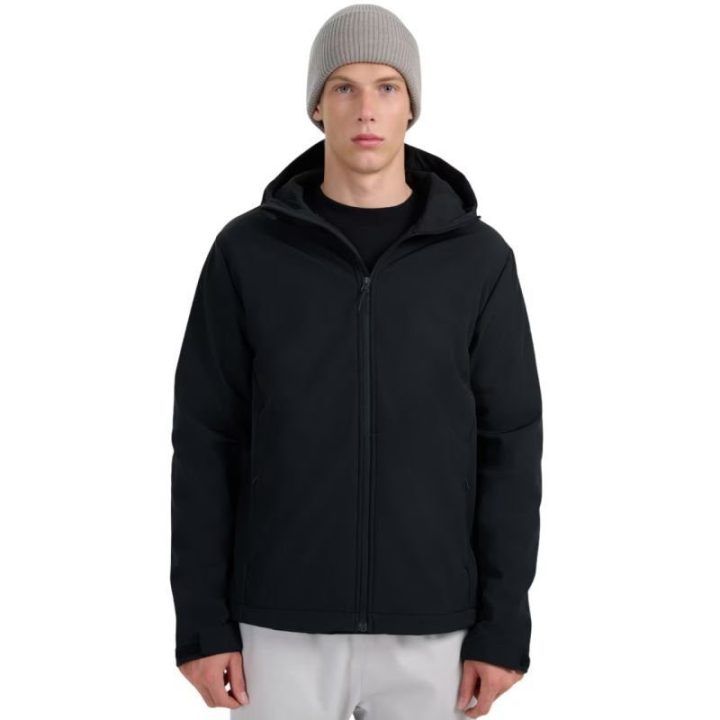 Vyriška softshell striukė 4F M362, juoda
