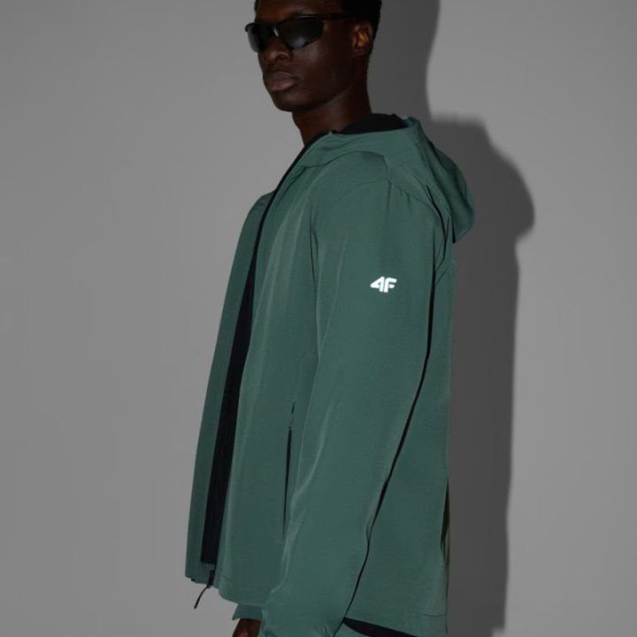 Vyriška softshell striukė 4F M362, tamsiai žalia
