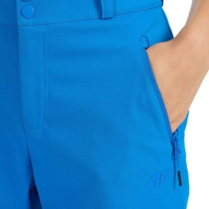 Moteriškos softshell kelnės 4F, mėlynos